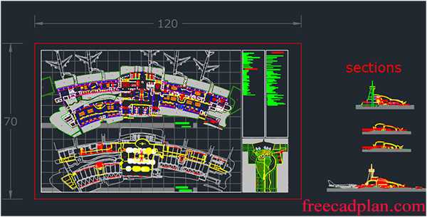 airport dwg plans