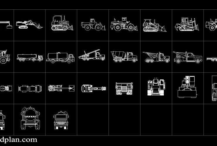 Construction Vehicle DWG