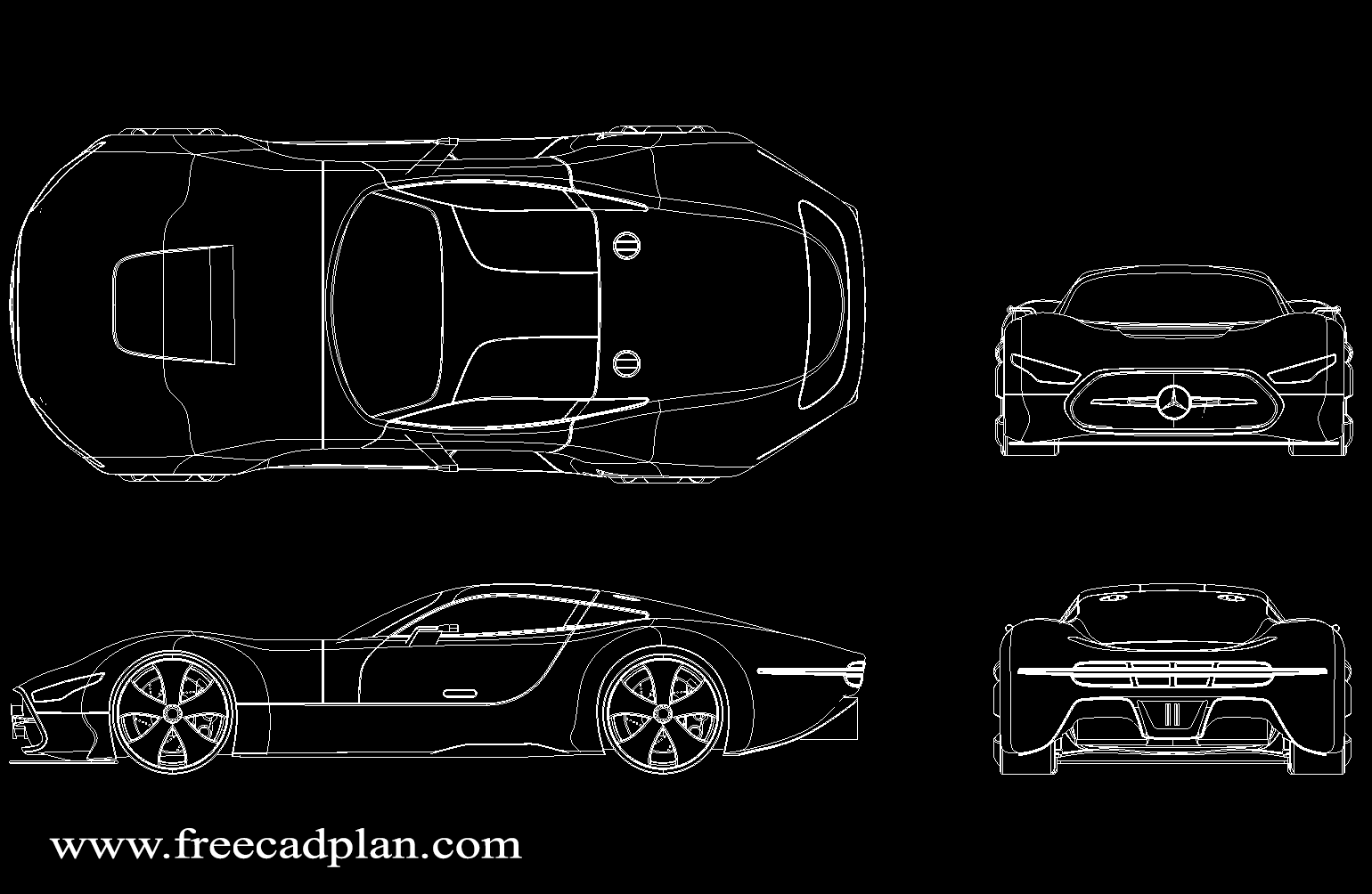 Mercedes Vision GT DWG